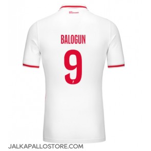 AS Monaco Folarin Balogun #9 Kotipaita 2024-25 Lyhythihainen